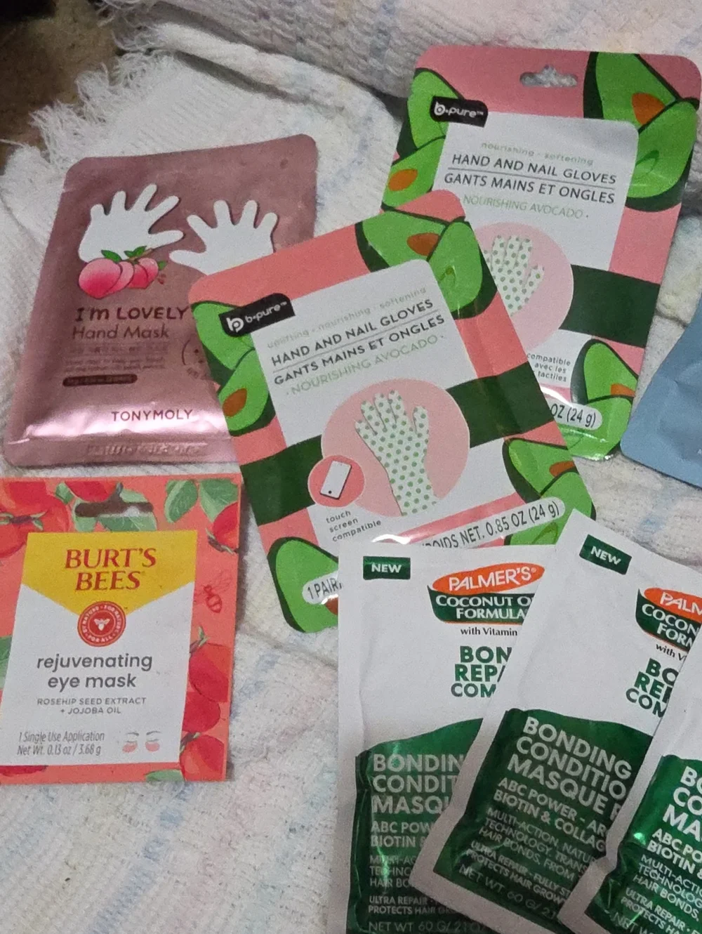 Beauty Spa Day Package! Hand, Foot, Eye Masks, Hair, Soap, Face, Nail, Wax Melts